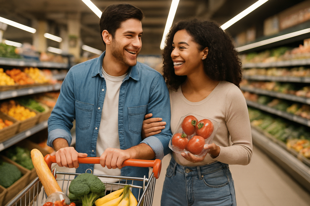 Aprenda a economizar nas compras do mês.